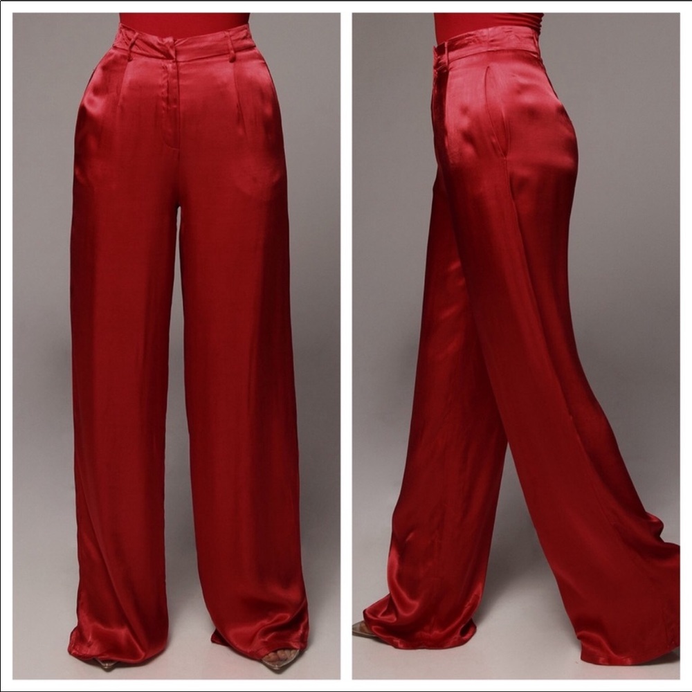 Red Anne Pants